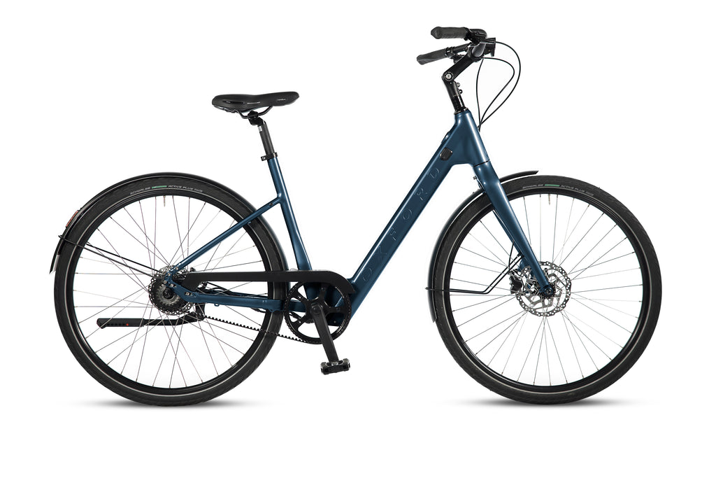 COMMUTER DAME 50 MAT ZWARTBLAUW